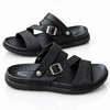 Zorven Ridge Black Comfort Sandals