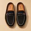 ZORVEN Buckle Loafer Mules