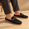 ZORVEN Buckle Loafer Mules