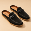 ZORVEN Buckle Loafer Mules