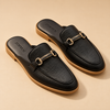 ZORVEN Classic Bar Loafer Mules