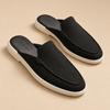 ZORVEN Woven Moccasin Mules