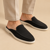 ZORVEN Woven Moccasin Mules