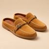 ZORVEN Buckle Loafer Mules