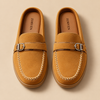 ZORVEN Buckle Loafer Mules