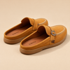 ZORVEN Buckle Loafer Mules