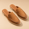 ZORVEN Woven Moccasin Mules