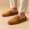 ZORVEN Buckle Loafer Mules