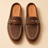 ZORVEN Buckle Loafer Mules