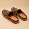 ZORVEN Buckle Loafer Mules