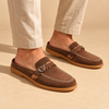 ZORVEN Buckle Loafer Mules