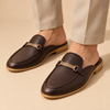 ZORVEN Classic Bar Loafer Mules