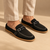 ZORVEN Buckle Loafer Mules