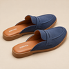 ZORVEN Penny Loafer Mules