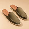 ZORVEN Woven Moccasin Mules
