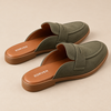 ZORVEN Penny Loafer Mules