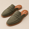 ZORVEN Penny Loafer Mules