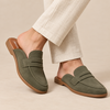 ZORVEN Penny Loafer Mules
