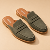 ZORVEN Penny Loafer Mules