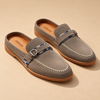 ZORVEN Buckle Loafer Mules