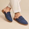 ZORVEN Penny Loafer Mules