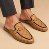 ZORVEN Monogram Loafer Mules