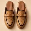 ZORVEN Monogram Loafer Mules