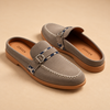 ZORVEN Buckle Loafer Mules