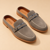 ZORVEN Buckle Loafer Mules