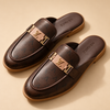 ZORVEN Monogram Loafer Mules