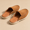 ZORVEN Woven Moccasin Mules