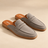 ZORVEN Penny Loafer Mules