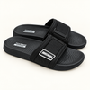 Zorven Active Black Comfort Slides