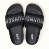 Zorven Sprint Black Comfort Slides